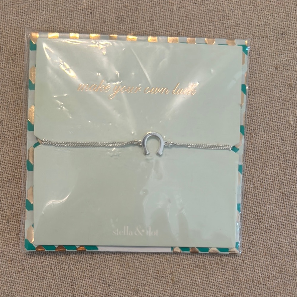 Stella & Dot Silver Pendant Necklace